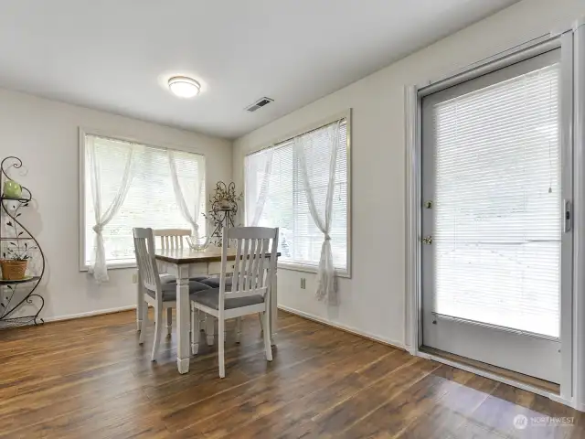 Dining Room with door access to balcony