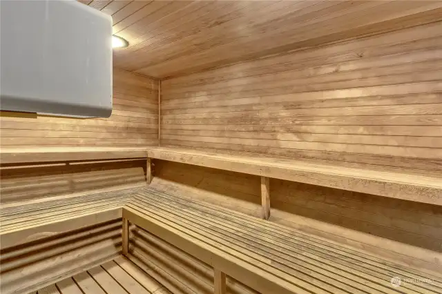 Sauna time