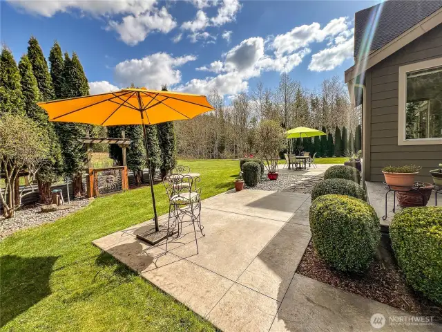 No matter where you are on the property, you are surrounded by beauty and nature