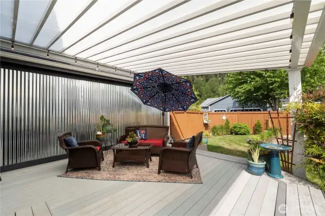 Deck Seating Area