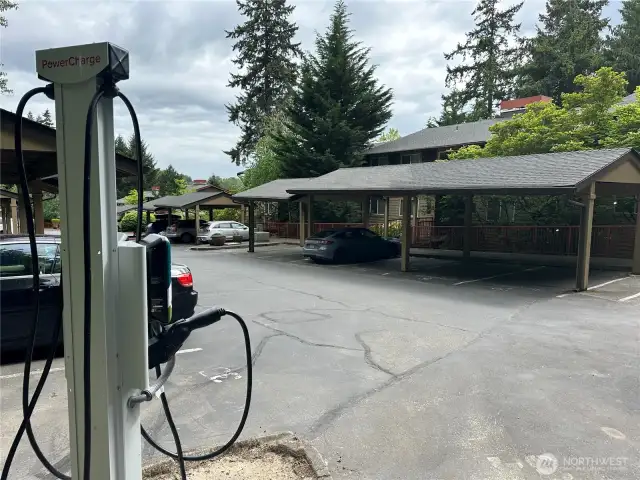EV charging station nearby