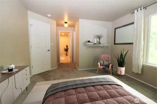 You will love the large primary suite with a walk-in closet & 5-piece bath.