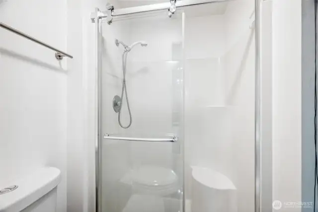 Shower in master