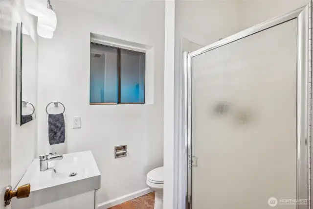 3/4 bath downstairs