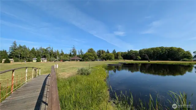 This tranquil community trail offers a peaceful path to the lake—perfect for morning strolls, dog walking, and reconnecting with nature just steps from home.