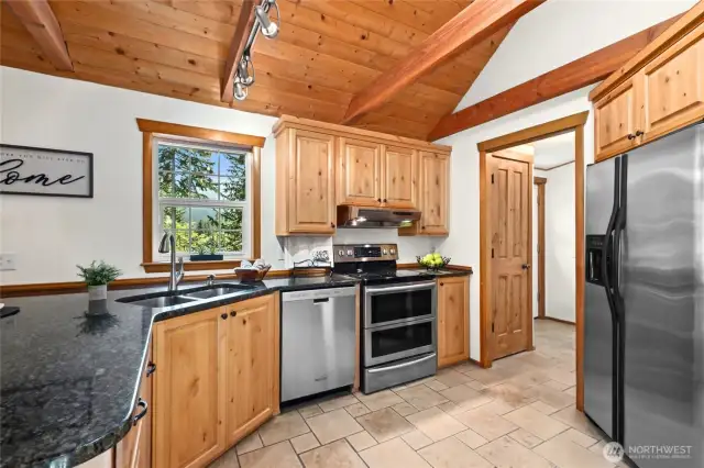 All appliances included.   Note the custom cabinetry throughout.   The cabinets feature pull outs, no detail was overlooked!