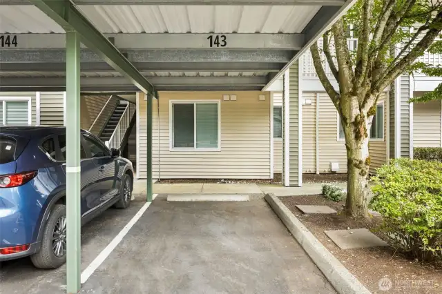 Your carport parking spot