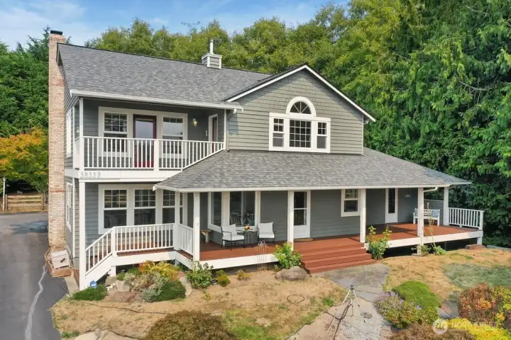Freshly painted move in ready, 3060 sq ft home with many improvements. Schedule your showing and take in the views as well.