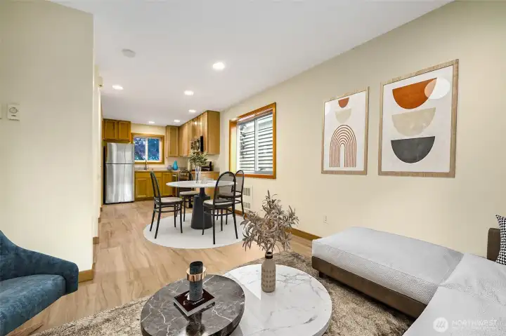 Open Concept living perfect for entertaining.