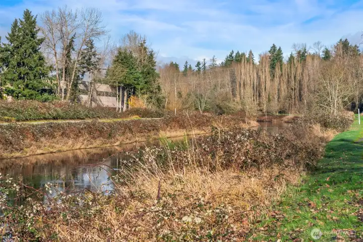 Enjoy the Scenic Sammamish River Trail.