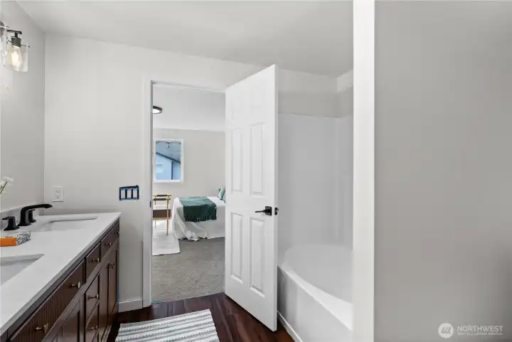 Master bathroom