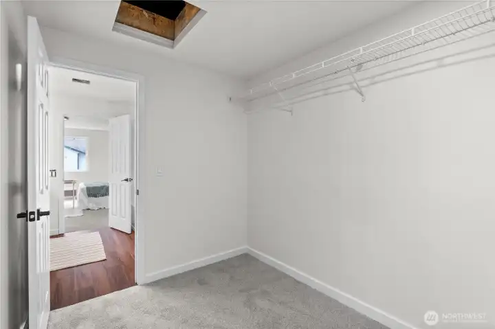 Master closet