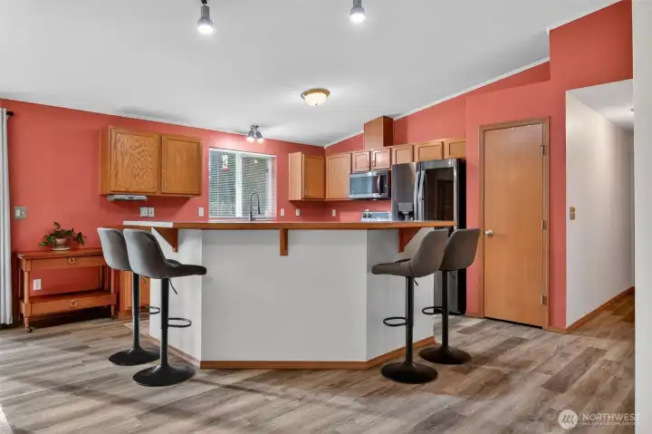 Bar for entertaining