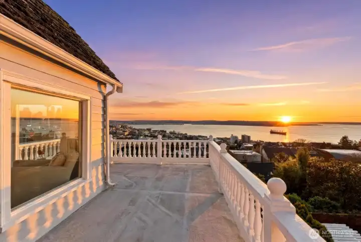 Happy hour on your SW facing deck?