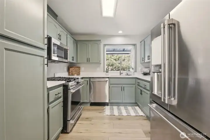 Cabinets just refinished!