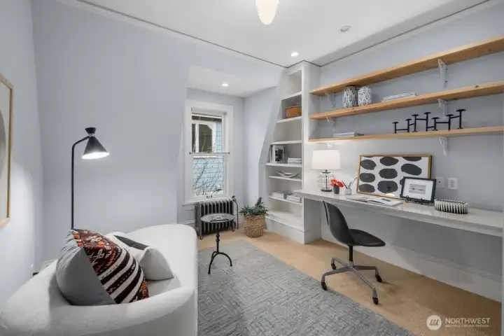 Dedicated office for working from home