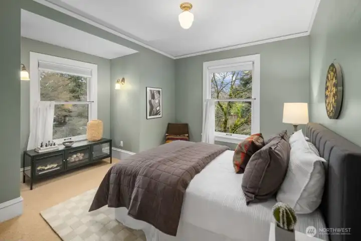 Bedroom 2 has a walk-in closet