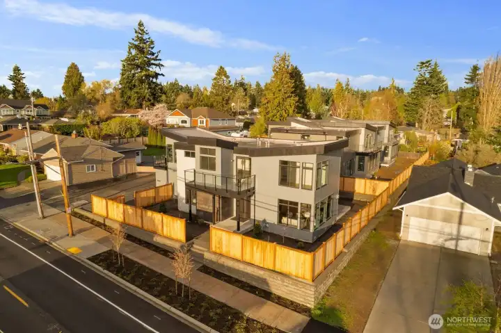 3 new homes, only one completed at this time