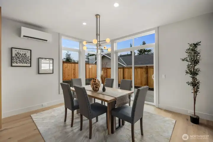 You will love all the natural light filled rooms