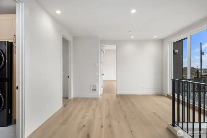 Upstairs landing leads to all 3 bedrooms