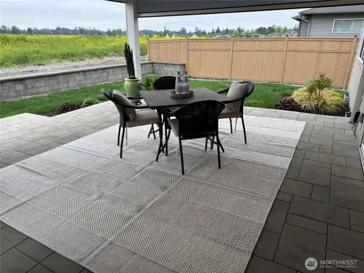 New pavers installed on patio!