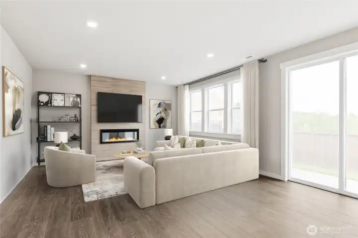 Virtual staging. Living room