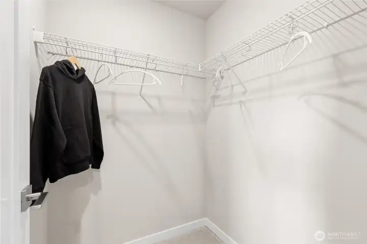 Walk in closets in most bedrooms!