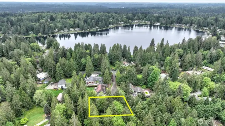 Located just across the street from Lake Morton, this flat, buildable 0.57-acre lot offers the perfect setting to create your dream home.