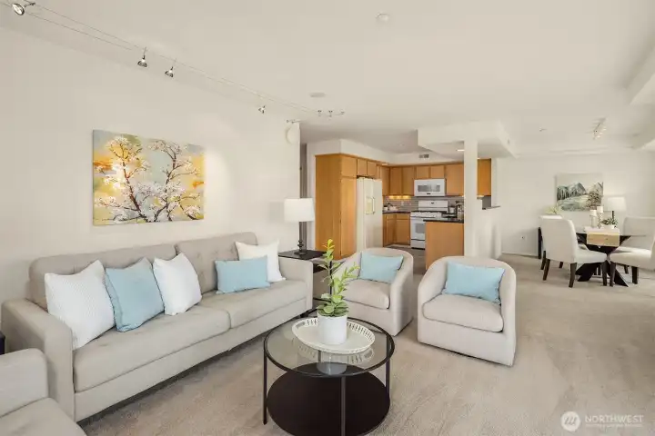 Open floor plan