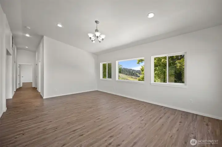 Main Great Room to Hallway