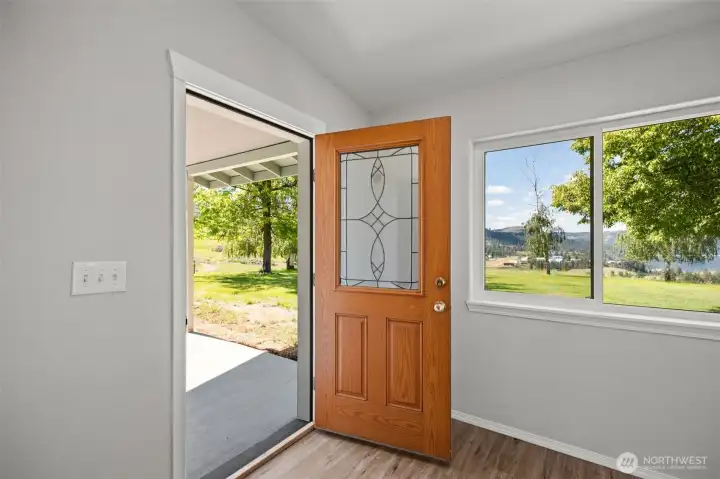 Lower Level Entry Door