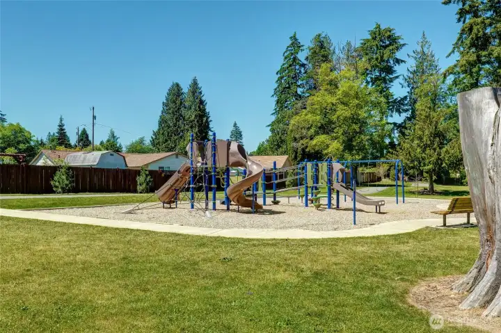 Public park directly across the street