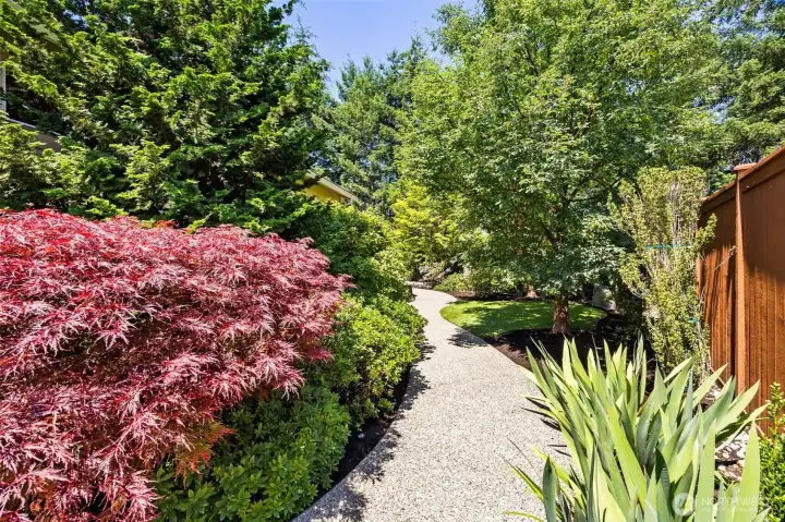 Over $35k was invested in this gorgeous landscaping