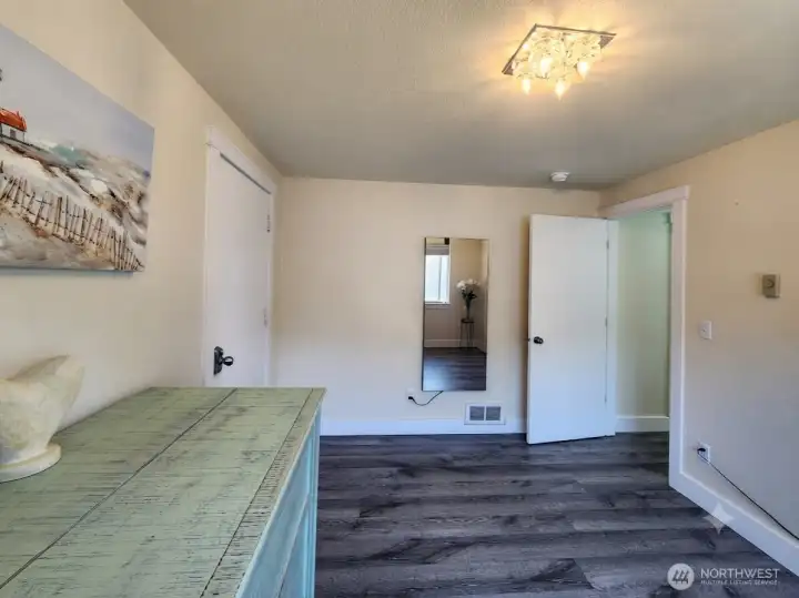 One of Two Bedrooms on Main Floor. One of Two Bedrooms on Main Floor.