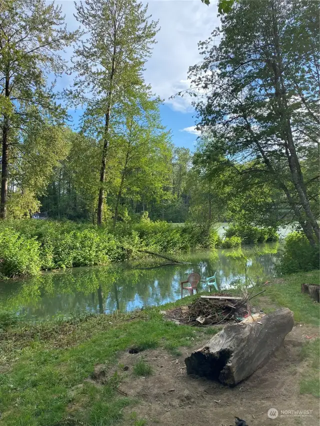 creek and river