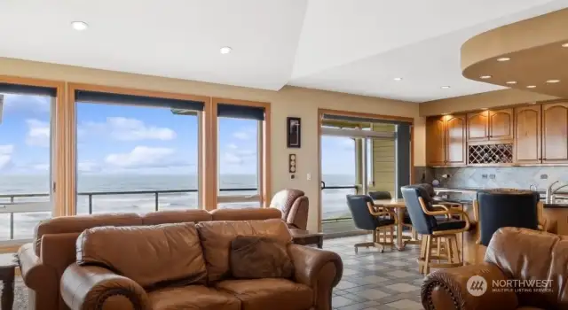 Ultimate spot to entertain or unwind.