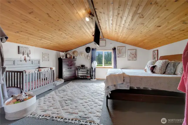 primary bedroom upstairs