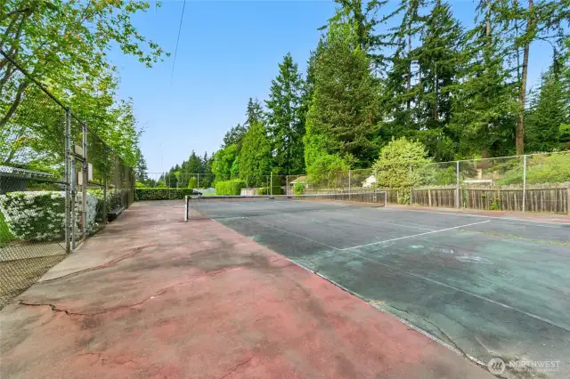 Sports court.