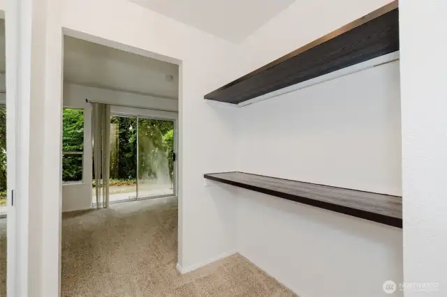 walk through to primary bedroom