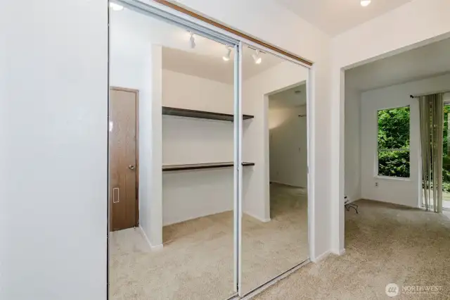 Primary bedroom closet