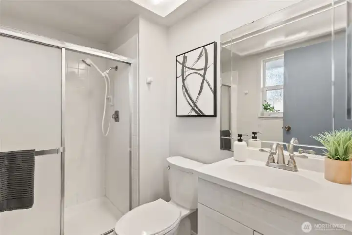 primary bathroom