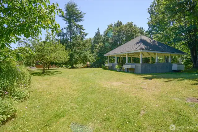 Gazebo in the common area.