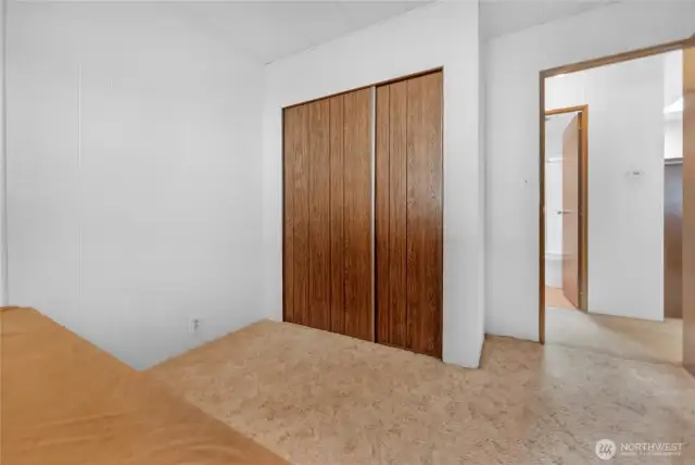 Bedroom 2 closet.