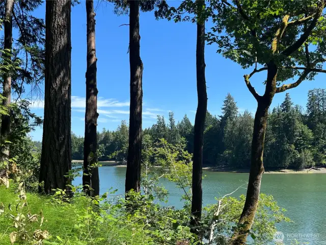 Look to the SE from one of the approved building sites.
