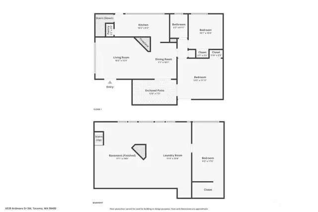 FLOORPLANS- FROM 3D SCAN- BUYER TO VERIFY ANY MEASUREMENTS