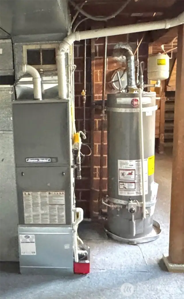 NEWE HIGH EFFICIENCY FURNACE AND HOT WATER HEATER