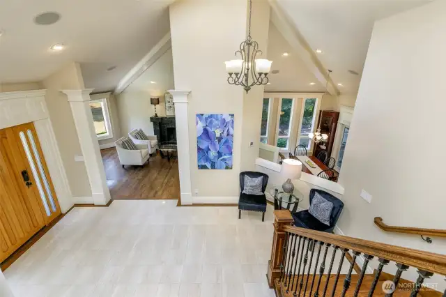 2nd Floor Balcony to entry-living-dining