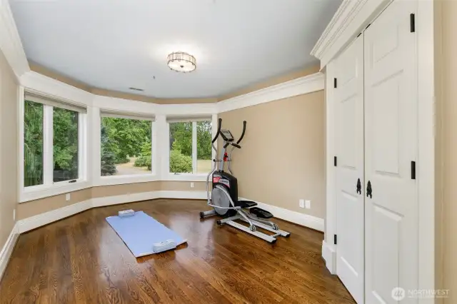 Bedroom 4 being use as exercise room