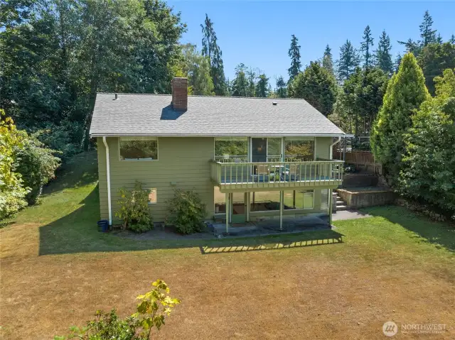 Bottom floor patio with second private entrance
