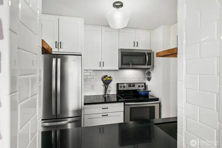 Spacious Kitchen with great storage